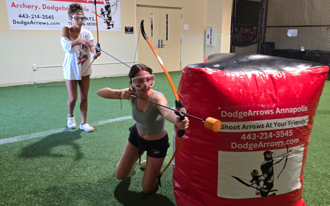 Archery Birthday Party in Anne Arundel County